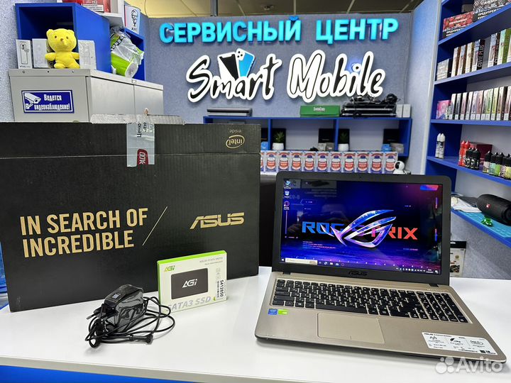 Ноутбук Asus X540 I (новый SSD 512Gb)