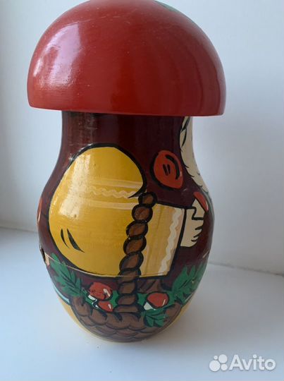 Гриб Загорская фабрика игрушек СССР