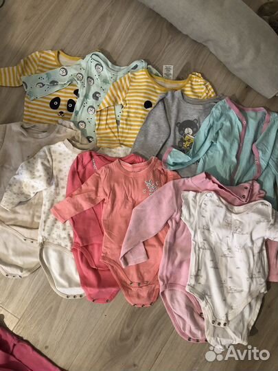 Детская одежда для девочек 80-86 на доставке