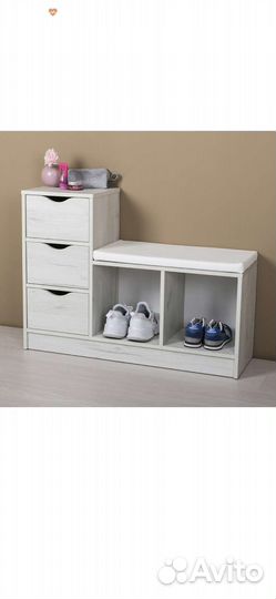 Обувница для прихожей с сиденьем