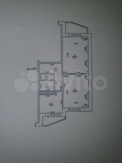 2-к. квартира, 64,7 м², 14/16 эт.