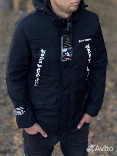 Курка парка palm angels демисезонная