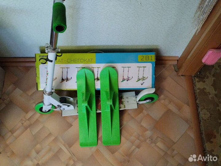 Самокат снегокат