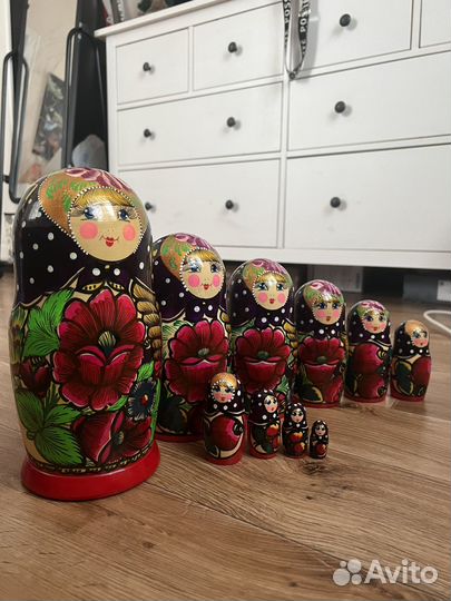 Матрешка деревянная