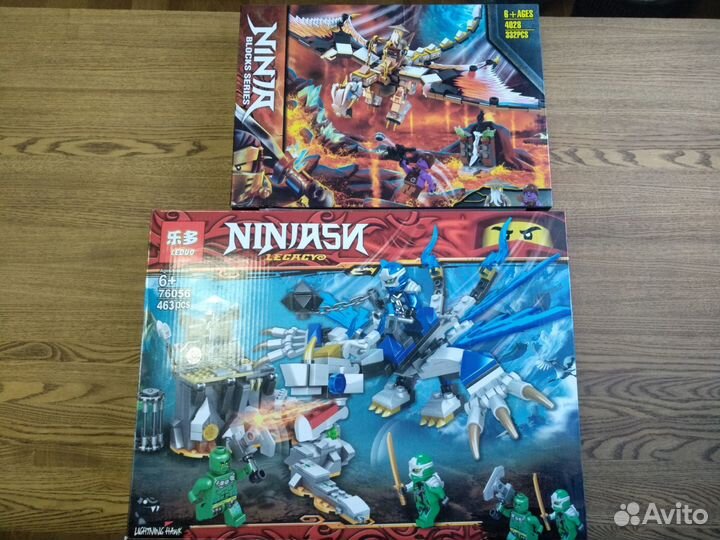 Новые лего Ниндзяго 