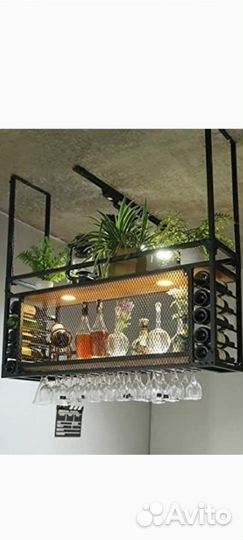 Мебель в Лофт стиле барная полка