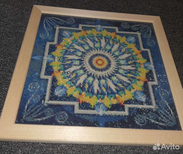 Мандала алмазная мозаика