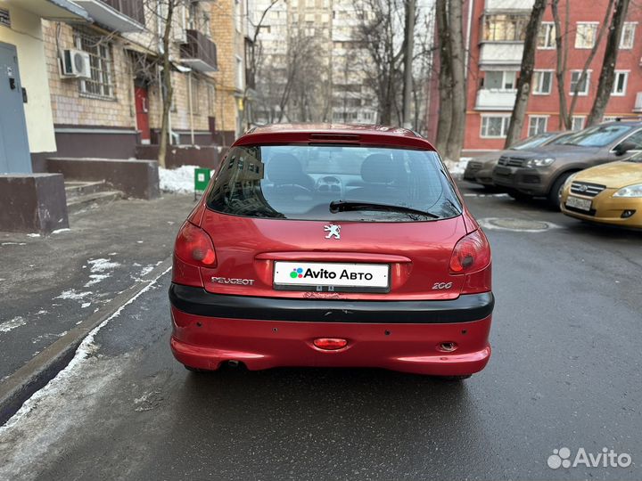 Peugeot 206 1.4 AT, 2008, 168 000 км