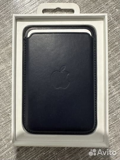 Кардхолдер Apple iPhone Leather Wallet Ink (mppw3)