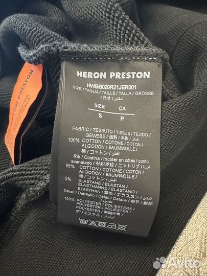 Толстовка худи женская Heron Preston