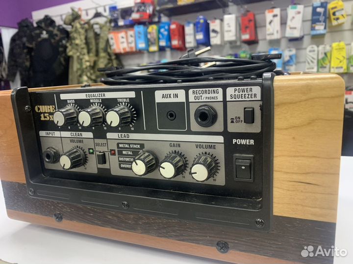Комбоусилитель Roland cube 15x