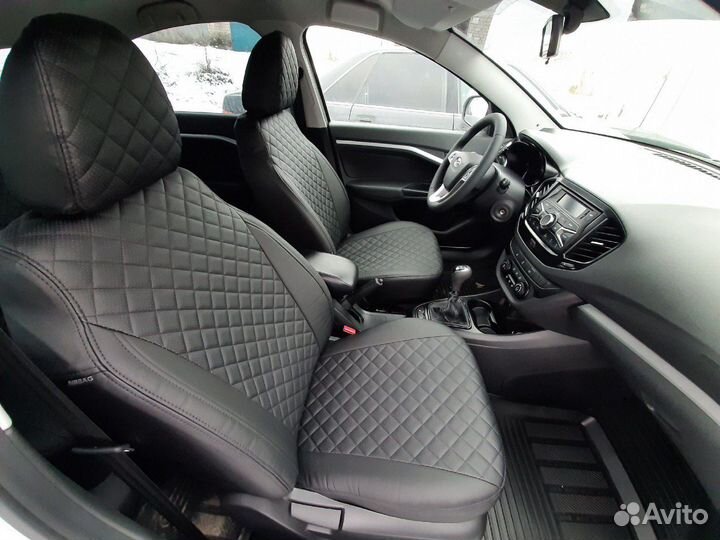 Чехлы из экокожи на Лада Веста и другие авто