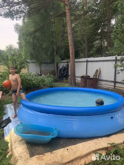 Детский надувной бассейн