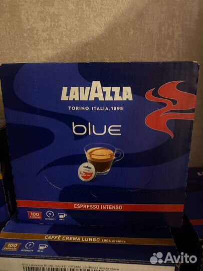 Кофе lavazza blue в капсулах