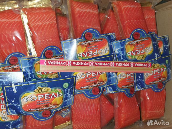 Форель слабосоленая филе 300г