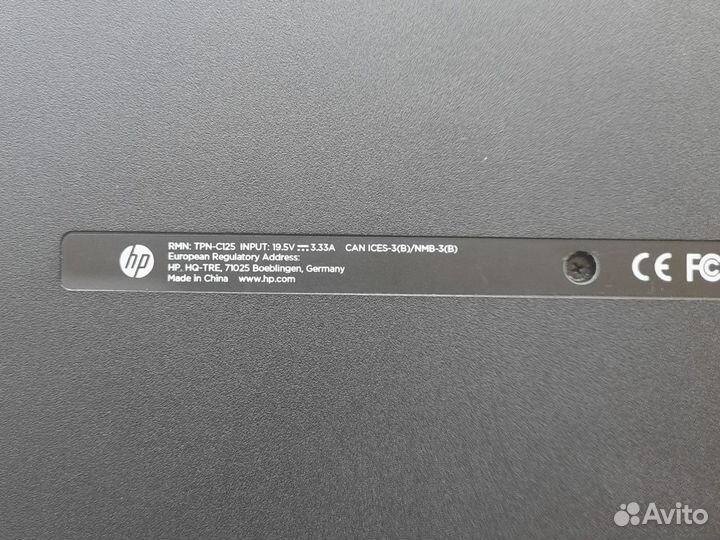 Ноутбук hp 15-ay505ur