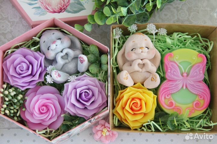 Красивое мыло ручной работы