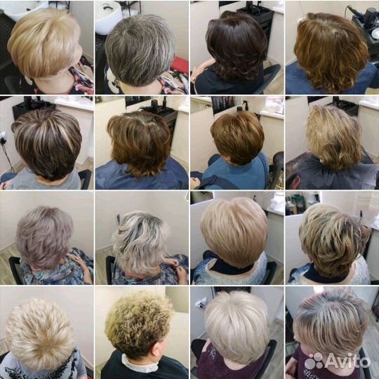 Услуги парикмахера, женские стрижки