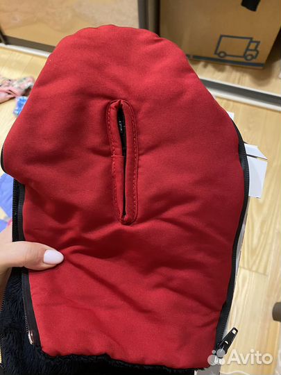 Муфта варежки на коляску red castle