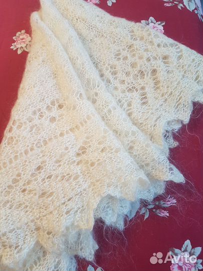 Платки пуховые. Шарф махер