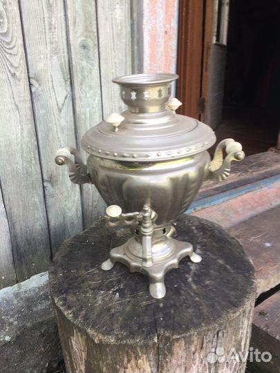 Самовар,Чайник электрический алюминиевый