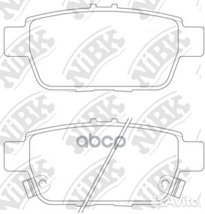 Колодки тормозные дисковые honda ridgeline 3.5