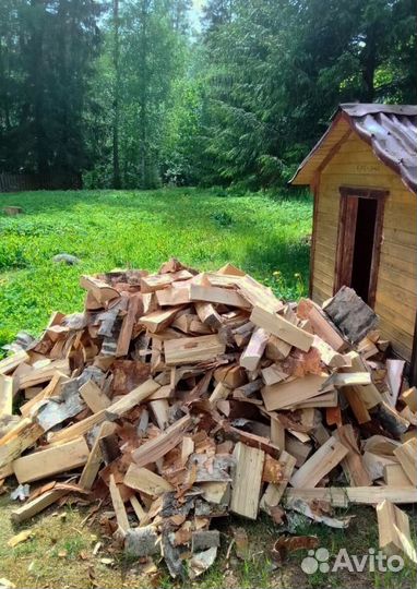 Дрова колотые от 1 куба