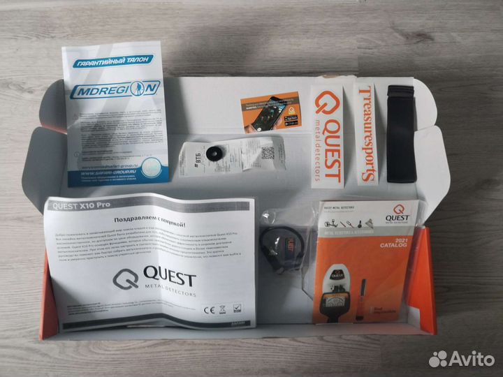 Металлоискатель Quest x10 pro