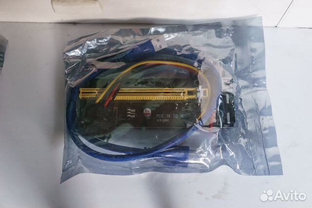 Рейзер для видеокарты pci-e 1x to 16x купить в Санкт-Петербурге ...