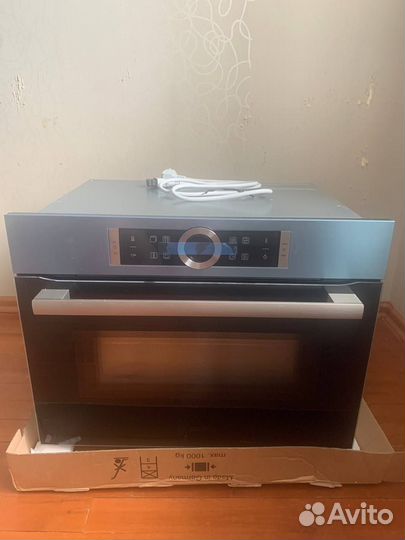 Духовой шкаф Bosch CMG633BS1, серебристый