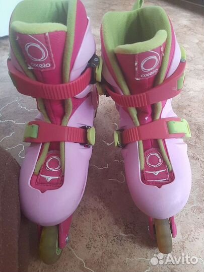Роликовые коньки раздвижные детские 28-31 размера