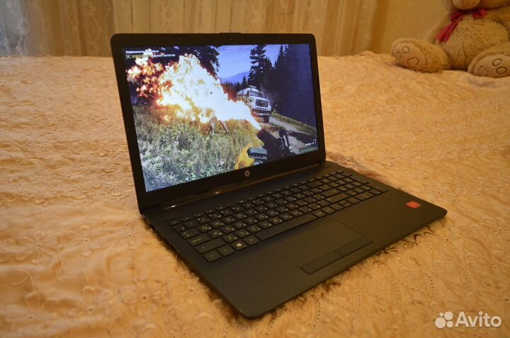 Отличный новый ноутбук HP для учебы,игр,бизнеса