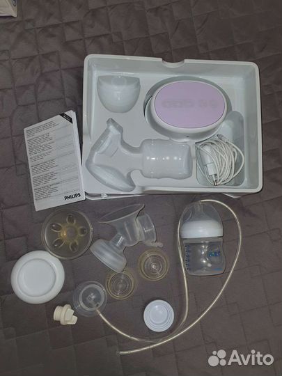 Молокоотсос philips avent электрический