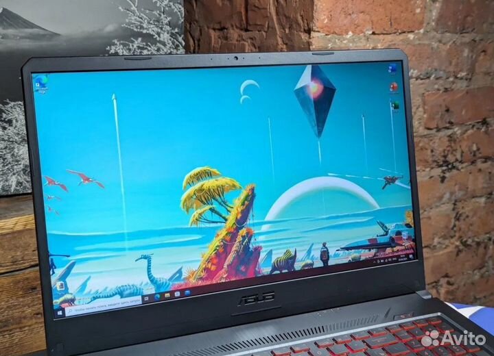 Asus TUF 17.3/GTX 1060 6gb/i7-8th/1128gb как NEW