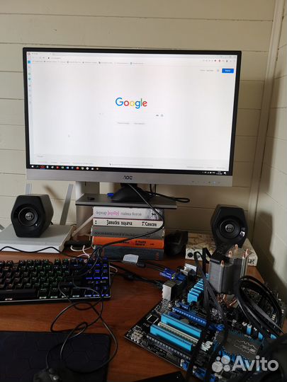 Asus P8Z77-V + i5-3570K + deepcool ICE blade 200M