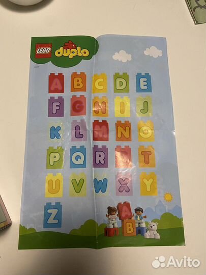 Lego duplo лего дупло 10915 алфавит