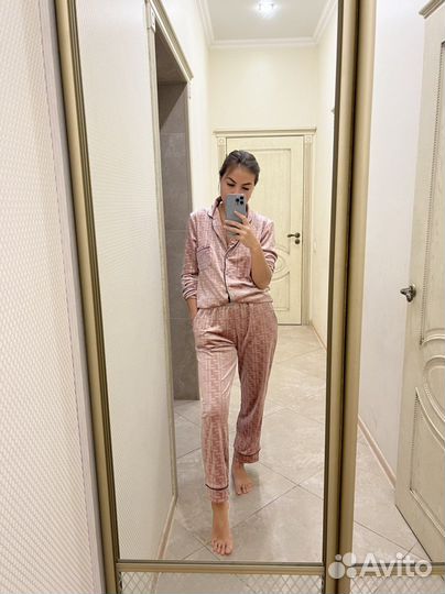 Женская пижама из велюра Турция