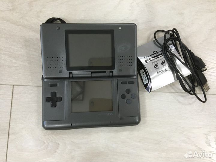 Nintendo ds fat прошитая 16gb, почищена
