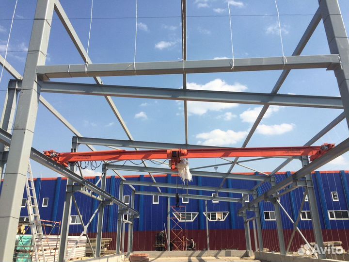 Опорная электрическая кран балка