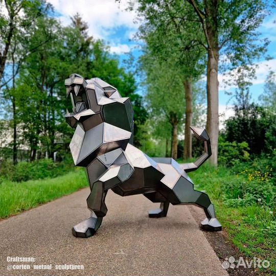 Чертежи скульптур из листового металла (dxf, PDF)