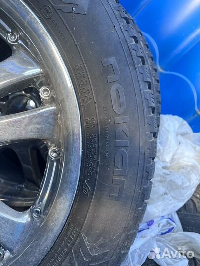 Диски r17 на mercedes 5 112 с зимней резиной