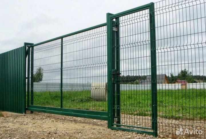Забор металлический профессионально качественно