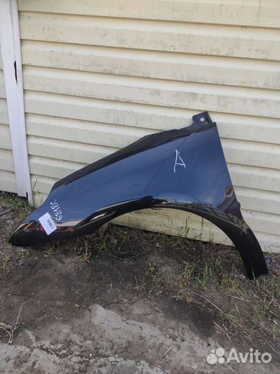 Крыло переднее левое ситроен С4 черное