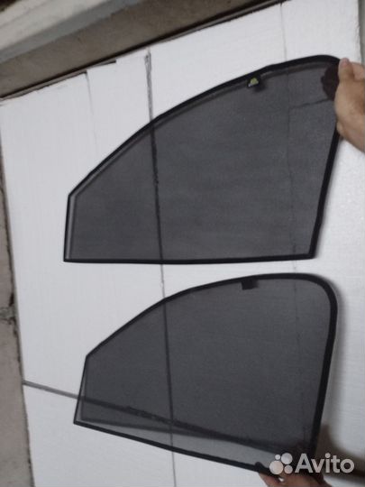 Шторки на передние стекла. Фольксваген поло