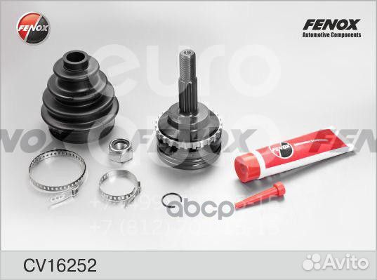 Шрус наружный перед прав/лев cv16252 fenox