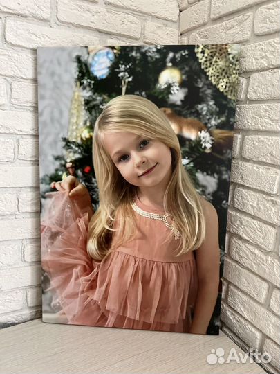 Портрет по фото на холсте Рязань