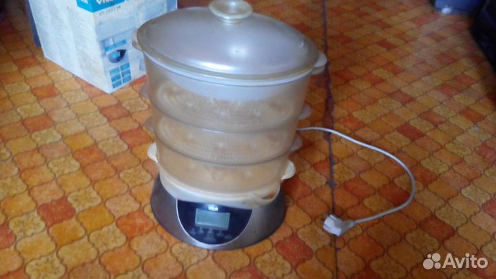 Пароварка С электронным управлением vitek-VT-1557