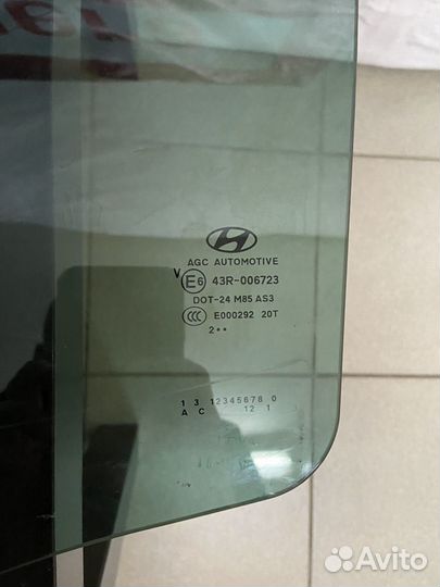 Hyundai IX35 2010-2015 стекло заднее левое AS3