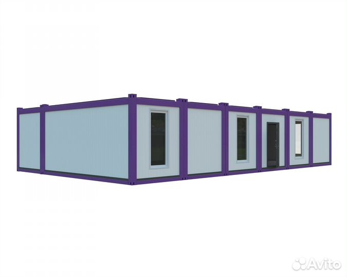 Модульное офисное здание конвейт G-SE(В) -3 (123 м