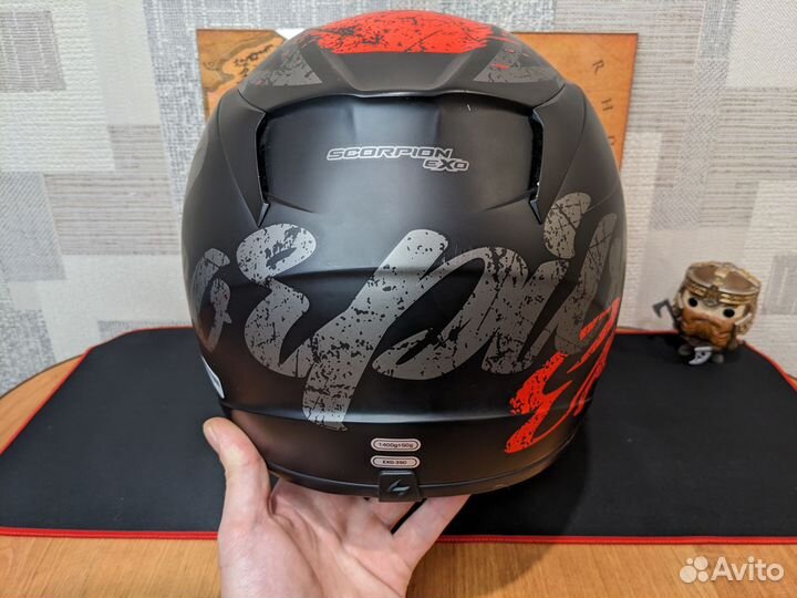 Мотошлем Scorpion Exo 390 Размер М